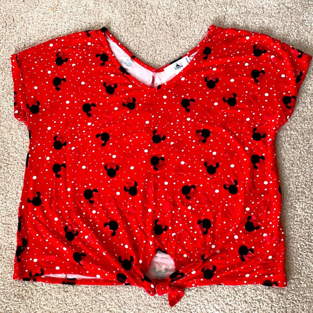 Disney Parks Minnie Mouse crop top